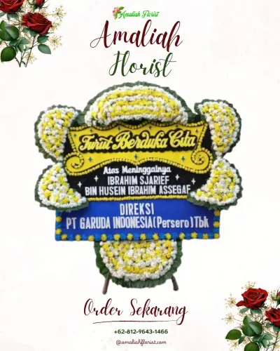 Papan Bunga Duka di Cilebar